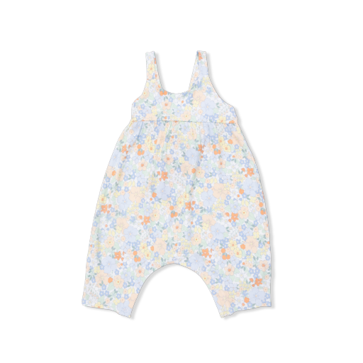 Georgia Floral - Tie Back Romper