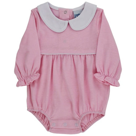 PINK KNIT-GIRLS L/S BUBBLE