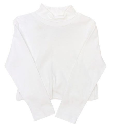 WHITE KNIT-UNISEX TURTLE NECK
